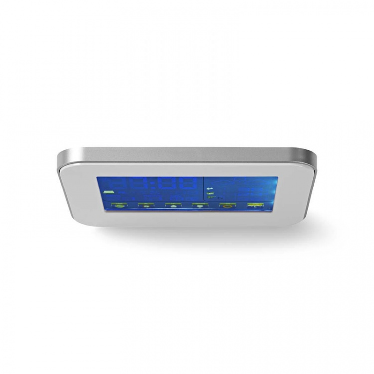 Nedis Weerstation | Binnen & Buiten | Inclusief draadloze weersensor | Weersvoorspelling | Tijdweergave | LCD-Kleurenscherm | Wekkerfunctie Nedis Weerstation | Binnen & Buiten | Inclusief draadloze weersensor | Weersvoorspelling | Tijdweergave | LCD-Kleurenscherm | Wekkerfunctie