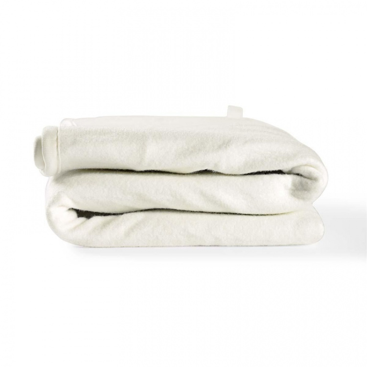 Nedis Elektrische Deken | Onderdeken | 1 Persoon | 150 x 80 cm | 3 Warmte Standen | Wasmachinebestendig | Oververhittingsbeveiliging | Polyester