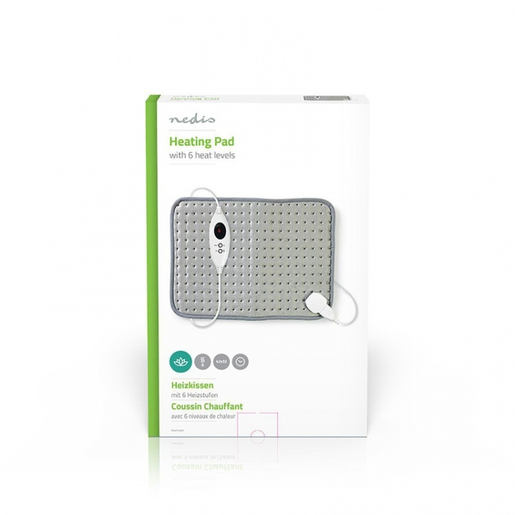 Nedis Verwarmingskussen | 6 Warmte Standen | Oververhittingsbeveiliging | Wasmachinebestendig