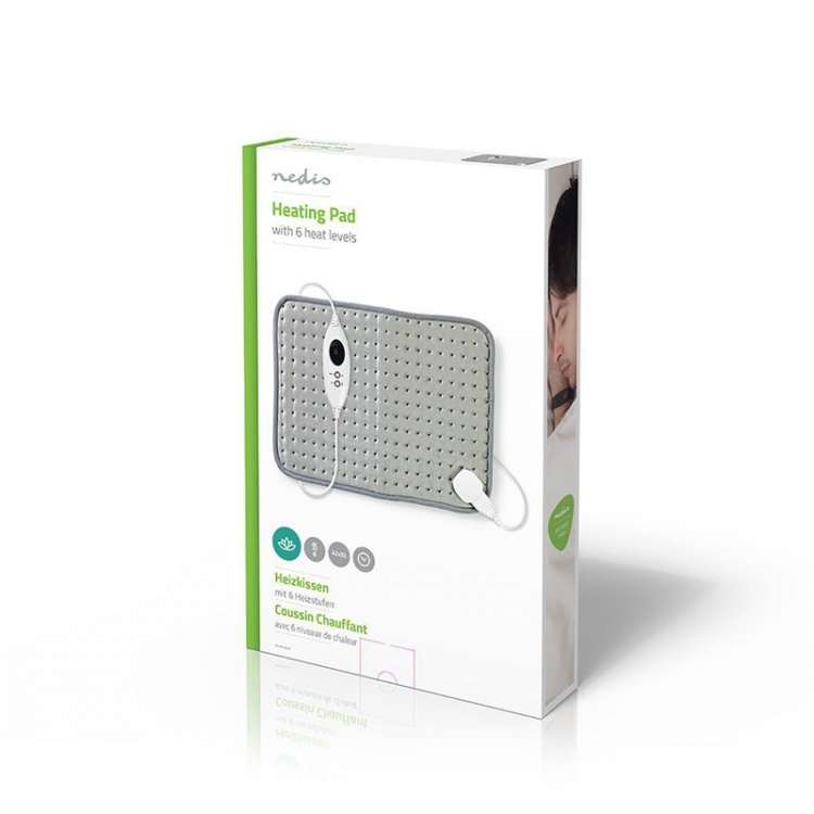 Nedis Verwarmingskussen | 6 Warmte Standen | Oververhittingsbeveiliging | Wasmachinebestendig