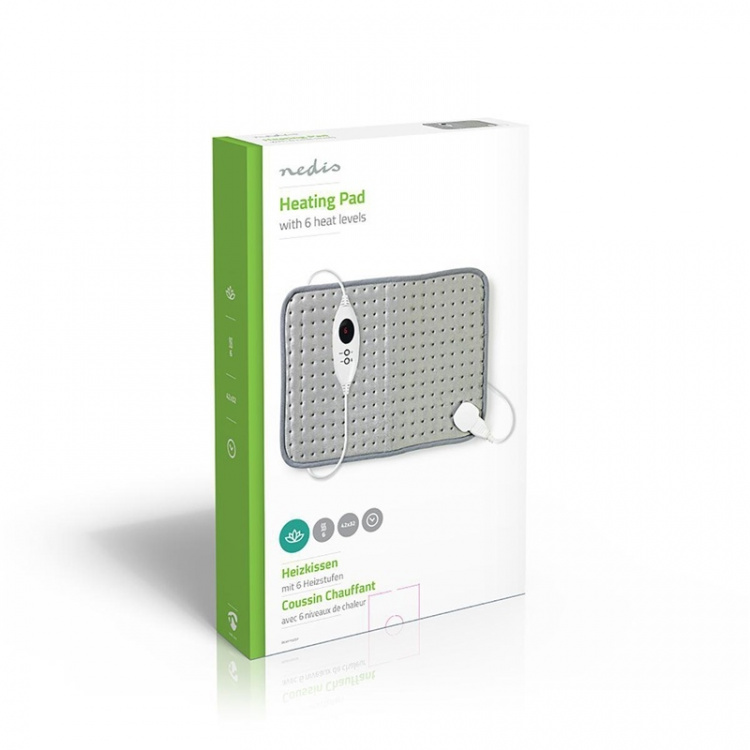 Nedis Verwarmingskussen | 6 Warmte Standen | Oververhittingsbeveiliging | Wasmachinebestendig