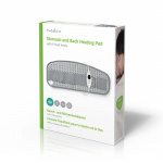 Nedis Verwarmingskussen | Buik en Rug | 6 Warmte Standen | Oververhittingsbeveiliging | Wasmachinebestendig