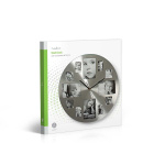 Nedis Wandklok | Diameter: 400 mm | Metaal | Zilver Nedis Wandklok | Diameter: 400 mm | Metaal | Zilver