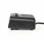 Nedis Digitale Bureau-Wekker | LED | Snoozefunctie | Zwart