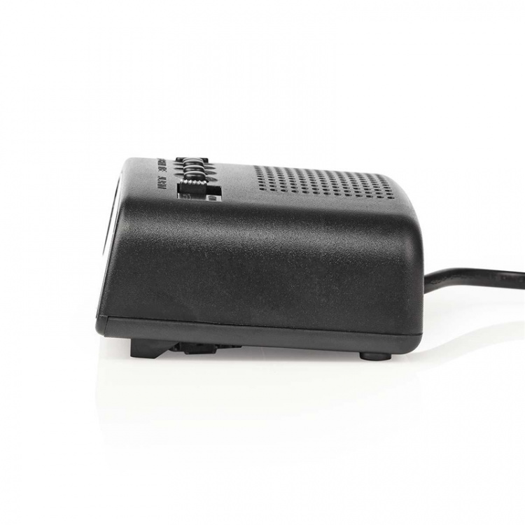 Nedis Digitale Bureau-Wekker | LED | Snoozefunctie | Zwart