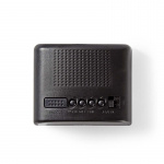 Nedis Digitale Bureau-Wekker | LED | Snoozefunctie | Zwart