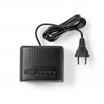 Nedis Digitale Bureau-Wekker | LED | Snoozefunctie | Zwart