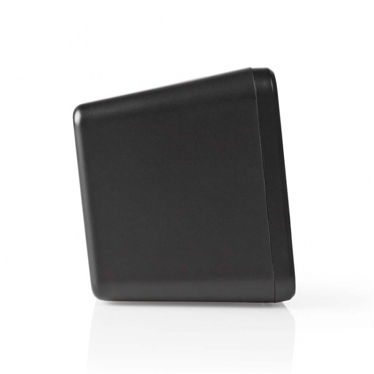 Nedis Digitale Wekkerradio | LED | 1x 3.5 mm Audio Input | Tijdprojectie | AM / FM | Snoozefunctie | Slaaptimer | Aantal alarmen: 2 | Zwart Nedis Digitale Wekkerradio | LED | 1x 3.5 mm Audio Input | Tijdprojectie | AM / FM | Snoozefunctie | Slaaptimer | Aantal alarmen: 2 | Zwart