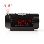 Nedis Digitale Wekkerradio | LED | Tijdprojectie | AM / FM | Snoozefunctie | Slaaptimer | Aantal alarmen: 2 | Zwart Nedis Digitale Wekkerradio | LED | Tijdprojectie | AM / FM | Snoozefunctie | Slaaptimer | Aantal alarmen: 2 | Zwart