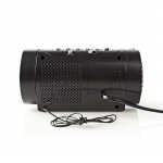 Nedis Digitale Wekkerradio | LED | Tijdprojectie | AM / FM | Snoozefunctie | Slaaptimer | Aantal alarmen: 2 | Zwart Nedis Digitale Wekkerradio | LED | Tijdprojectie | AM / FM | Snoozefunctie | Slaaptimer | Aantal alarmen: 2 | Zwart