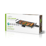 Nedis Teppanyaki Tafelgrill | Bakoppervlak (l x b): 47.5 x 26.5 cm | 5 Warmte Standen