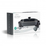 Nedis Elektrische hapjespan | 40 cm | Dik gegoten aluminum body Nedis Elektrische hapjespan | 40 cm | Dik gegoten aluminum body