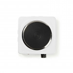 Nedis Elektrische Kookplaat | Kookzones: 1 | 1500 W | Oververhittingsbeveiliging | Wit Nedis Elektrische Kookplaat | Kookzones: 1 | 1500 W | Oververhittingsbeveiliging | Wit