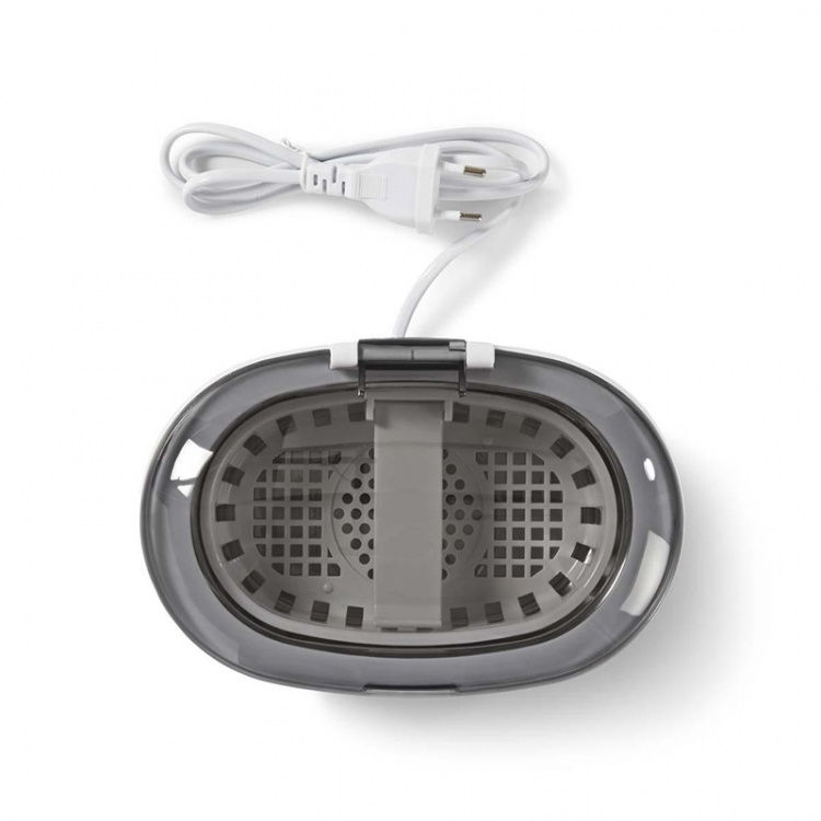 Nedis Ultrasone Juwelenreiniger | Netvoeding | 230 V AC 50 Hz | 0.6 l | Wit