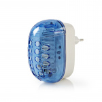 Nedis Elektrische Muggenlamp | 1 W | Type lamp: LED-Lamp | Effectief bereik: 20 m² | Blauw / Wit