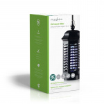 Nedis Elektrische Muggenlamp | 4 W | Type lamp: F4T5/BL | Effectief bereik: 30 m² | Zwart