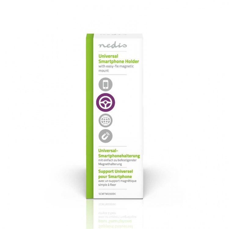 Nedis Smartphonehouder Auto | Luchtventilatie in de auto | Universeel | Telefoon met minimaal schermformaat: 4 