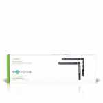 Nedis Soundbar Beugel | Geschikt voor: Universeel | Met TV Bevestiging | 10 kg | Draaibaar | Staal | Zwart