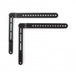 Nedis Soundbar Beugel | Geschikt voor: Universeel | Met TV Bevestiging | 10 kg | Draaibaar | Staal | Zwart