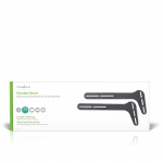 Nedis Soundbar Beugel | Geschikt voor: Universeel | Met TV Bevestiging | 15 kg | Vast | Staal | Zwart Nedis Soundbar Beugel | Geschikt voor: Universeel | Met TV Bevestiging | 15 kg | Vast | Staal | Zwart