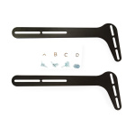 Nedis Soundbar Beugel | Geschikt voor: Universeel | Met TV Bevestiging | 15 kg | Vast | Staal | Zwart Nedis Soundbar Beugel | Geschikt voor: Universeel | Met TV Bevestiging | 15 kg | Vast | Staal | Zwart