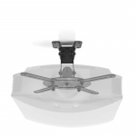 Nedis Projectorbeugel | Full Motion | 10 kg | Draaibaar | Kantelbaar | Staal | Zwart