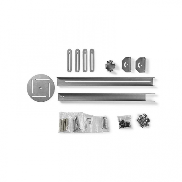 Nedis Projectorbeugel | Full Motion | 10 kg | Draaibaar | Kantelbaar | Staal | Zilver