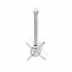 Nedis Projectorbeugel | Full Motion | 10 kg | Draaibaar | Kantelbaar | Staal | Zilver