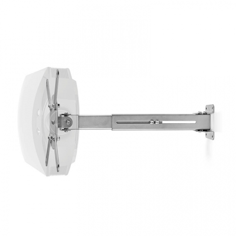 Nedis Projectorbeugel | Full Motion | 10 kg | Draaibaar | Kantelbaar | Staal | Zilver