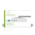 Nedis Projectorbeugel | Full Motion | 10 kg | Draaibaar | Kantelbaar | Staal | Zilver