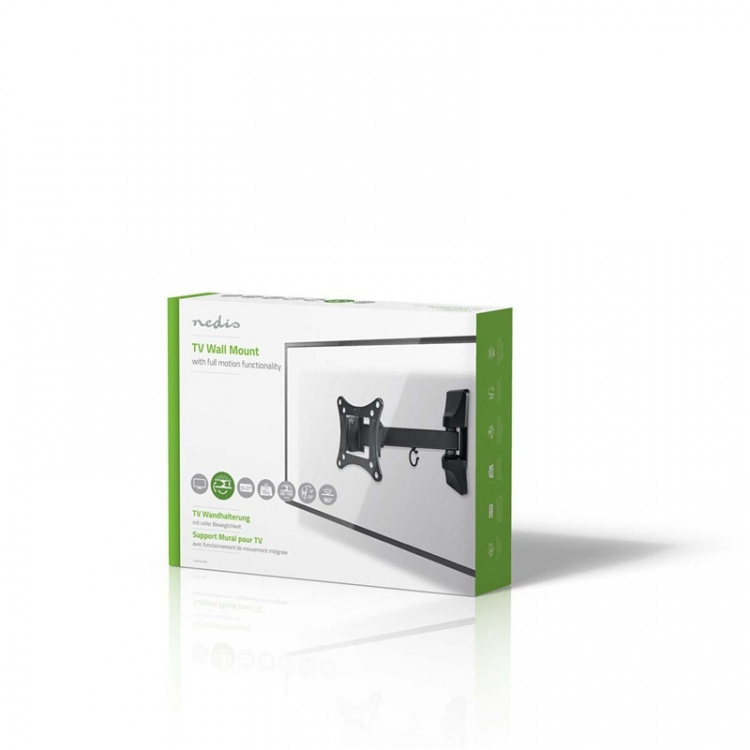 Nedis Draai- en Kantelbare TV-Muurbeugel | 23 - 55  Nedis Draai- en Kantelbare TV-Muurbeugel | 23 - 55