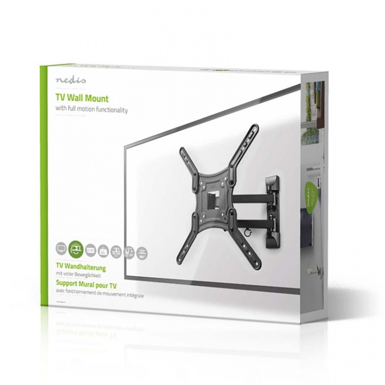 Nedis Draai- en Kantelbare TV-Muurbeugel | 23 - 55 