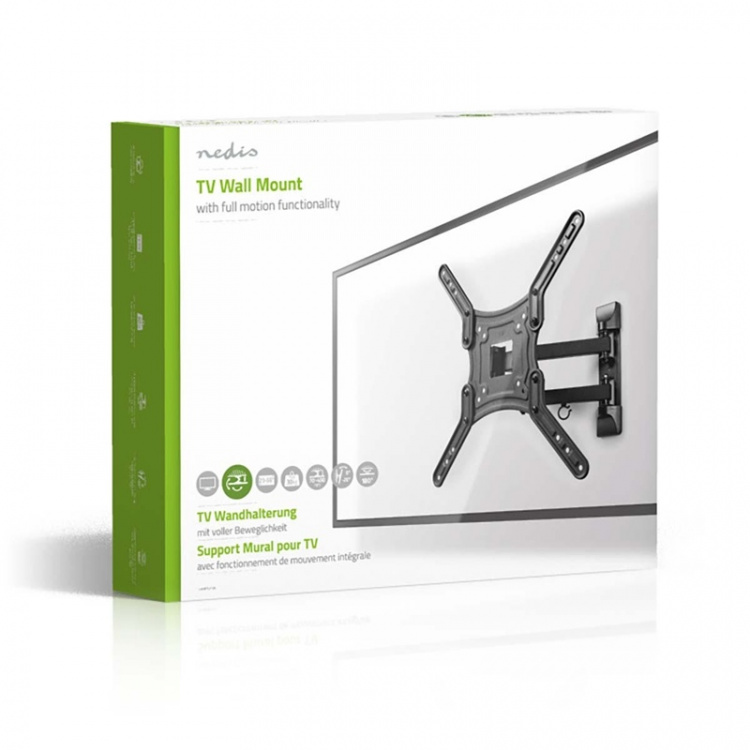 Nedis Draai- en Kantelbare TV-Muurbeugel | 23 - 55 