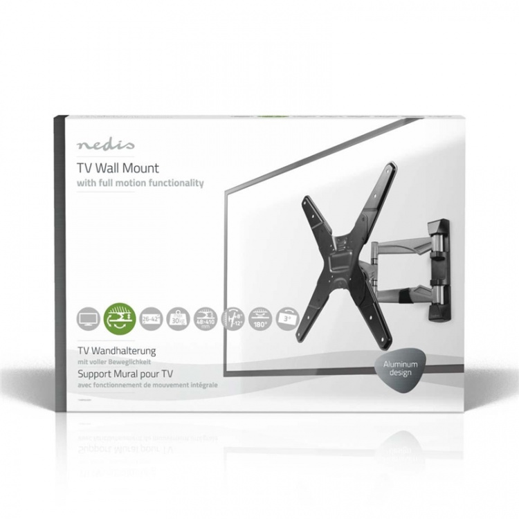 Nedis Draai- en Kantelbare TV-Muurbeugel | 23 - 55 
