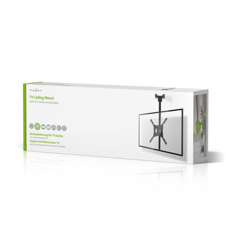 Nedis Draai- en Kantelbare TV-Plafondbeugel | 26 - 42 
