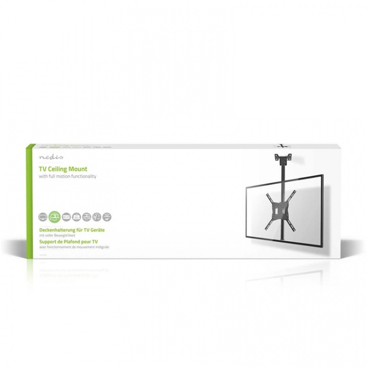 Nedis Draai- en Kantelbare TV-Plafondbeugel | 26 - 42 