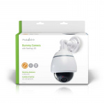 Nedis Dummy Beveiligingscamera | Dome | Batterij Gevoed | Binnen | Wit Nedis Dummy Beveiligingscamera | Dome | Batterij Gevoed | Binnen | Wit