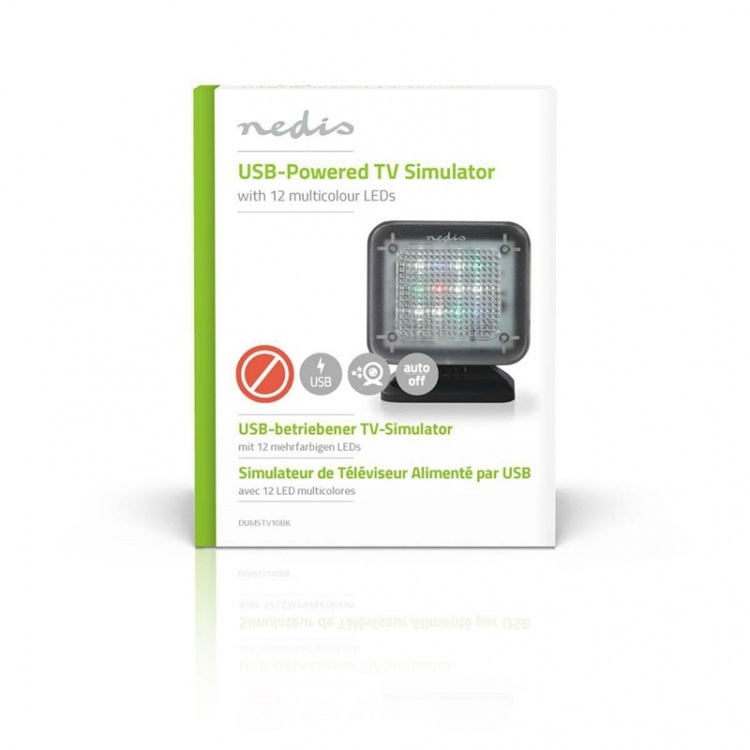 Nedis TV-Simulator | USB Gevoed | Binnen | Zwart Nedis TV-Simulator | USB Gevoed | Binnen | Zwart