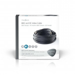 Nedis CCTV-Security Kabel | BNC / DC | 10.0 m | Rond | PVC | Zwart | Gift Box Nedis CCTV-Security Kabel | BNC / DC | 10.0 m | Rond | PVC | Zwart | Gift Box