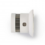 Nedis Rookmelder | Batterij Gevoed | Batterijlevensduur tot: 10 Jaar | EN 14604 | Met pauzeknop | Met testknop | 85 dB | ABS | Wit