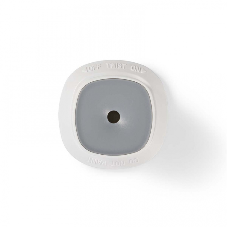 Nedis Rookmelder | Batterij Gevoed | Batterijlevensduur tot: 10 Jaar | EN 14604 | Met pauzeknop | Met testknop | 85 dB | ABS | Wit