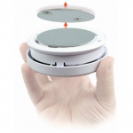 Nedis Montageset | Diameter: 70 mm | Magnetisch | Zelfklevende tape | Zilver