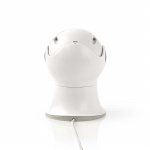 Nedis SmartLife Camera voor Buiten | Full HD 1080p | Pan tilt | IP65 | Cloud Opslag (optioneel) / Intern 16 GB | 12 V DC | Met bewegingssensor | Nachtzicht | Wit