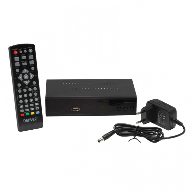 Denver DVB-C kabel-tv box MPEG-4 HD Denver DVB-C kabel-tv box MPEG-4 HD