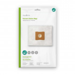 Nedis Stofzuigerzak | 10 Stuks | Synthetisch | Meest verkocht voor: Universeel | Wit