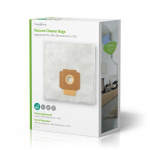 Nedis Stofzuigerzak | 4 Stuks | Synthetisch | Meest verkocht voor: Electrolux | Wit