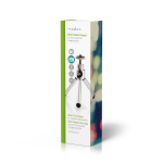 Nedis Statief | Maximaal draagvermogen: 0.8 kg | Minimale werkhoogte: 11 cm | Maximale werkhoogte: 14.5 cm | 1 Segment | Balhoofd | Inclusief reistas | ABS / Staal | Zilver Nedis Statief | Maximaal draagvermogen: 0.8 kg | Minimale werkhoogte: 11 cm | Maximale werkhoogte: 14.5 cm | 1 Segment | Balhoofd | Inclusief reistas | ABS / Staal | Zilver