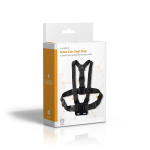 Nedis Action Cam Mount | Borstband | Zwart