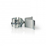 Nedis Mastklem voor Satellietschotel | Diameter bereik: 38 - 40 mm | Staal | Zilver Nedis Mastklem voor Satellietschotel | Diameter bereik: 38 - 40 mm | Staal | Zilver