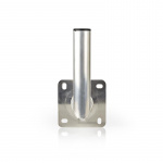 Nedis Muurbeugel voor Satellietschotel | Afstand tot de Muur: 150 mm | Diameter klem: 50 mm | Maximale schotelgrootte: 100 cm | Aluminium | Zilver